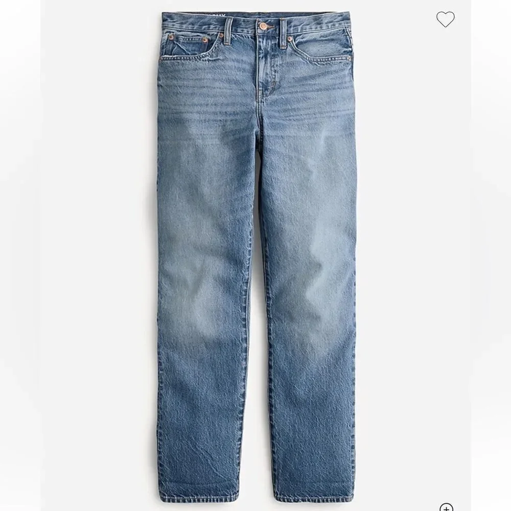 J. Crew Slouchy Boyfriend Light Blue Straight Jeans 28